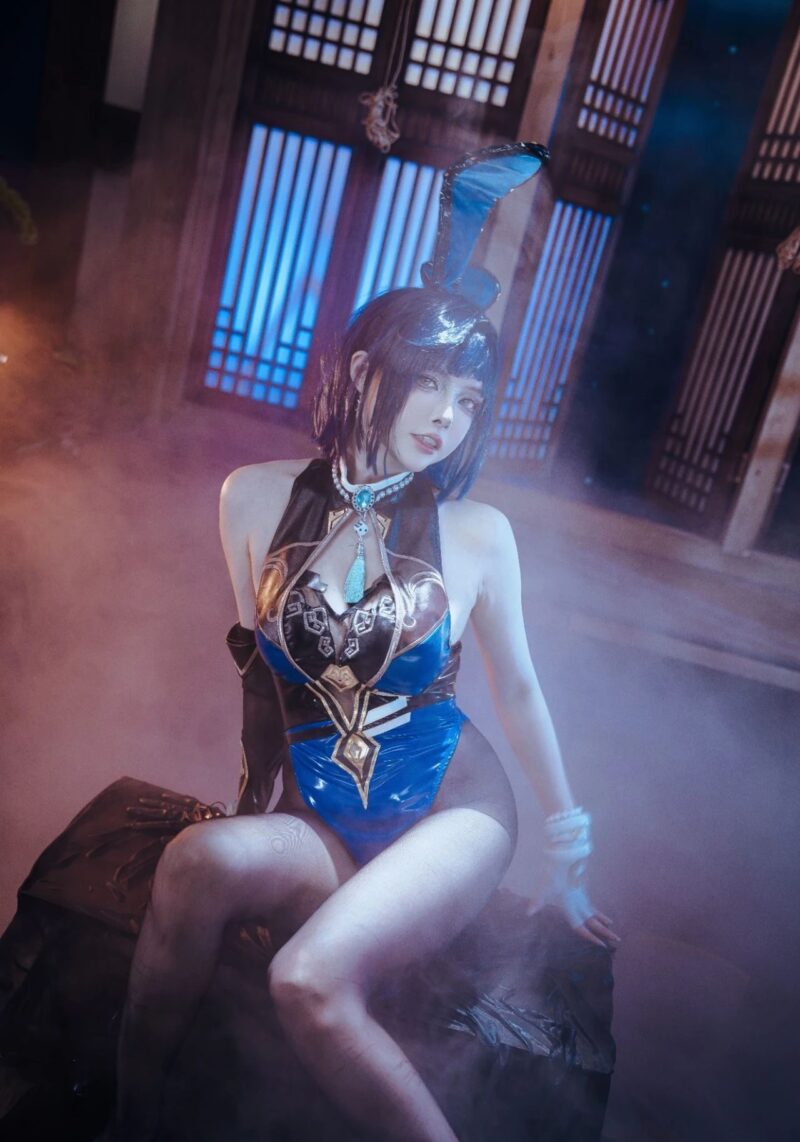 秋和柯基夜兰兔女郎92张cosplay图片大作赏析