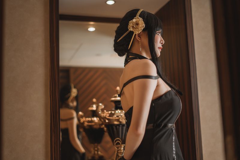 秋和柯基黑历史,COSER间谍过家家约尔·福杰 秋和柯基黑历史,COSER间谍过家家约尔·福杰