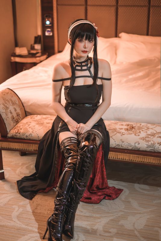 秋和柯基黑历史,COSER间谍过家家约尔·福杰 秋和柯基黑历史,COSER间谍过家家约尔·福杰