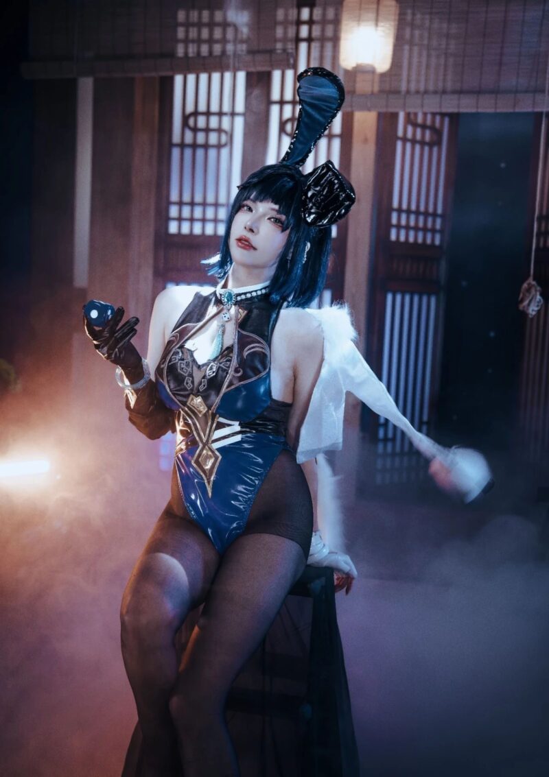 秋和柯基夜兰兔女郎92张cosplay图片大作赏析