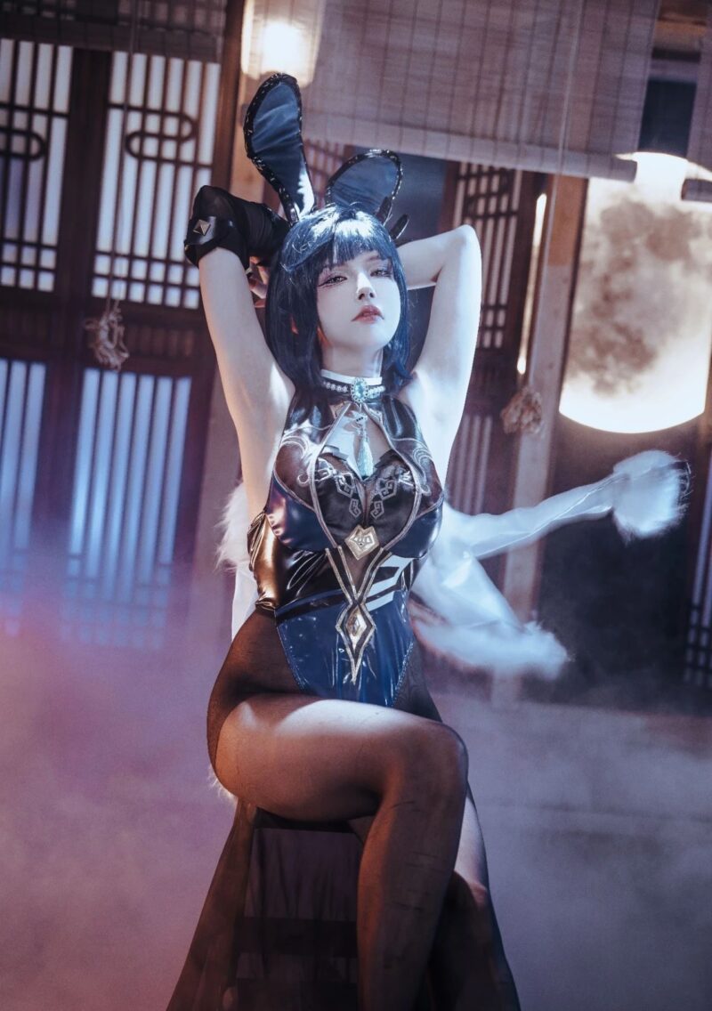 秋和柯基夜兰兔女郎92张cosplay图片大作赏析