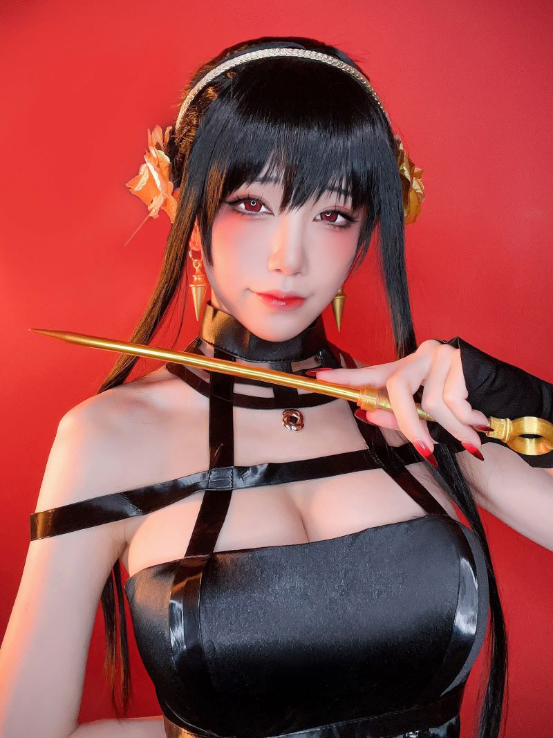 美少女水淼Aqua个人简介及惊艳约尔福杰coser