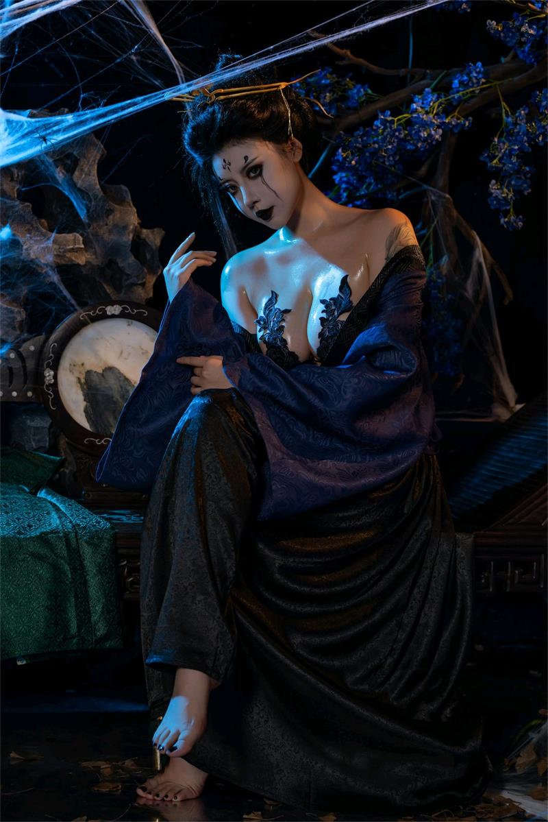 奈汐酱nice演绎蜘蛛精四妹,绝美又致命！